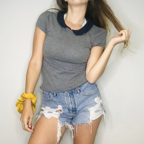 Free People Tops - Free People collared casual tee